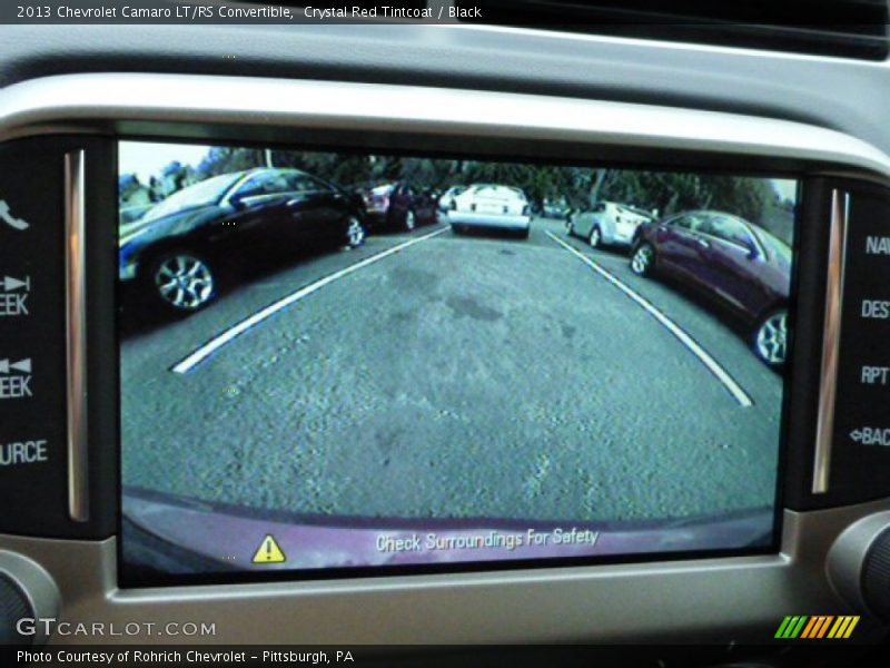 Crystal Red Tintcoat / Black 2013 Chevrolet Camaro LT/RS Convertible