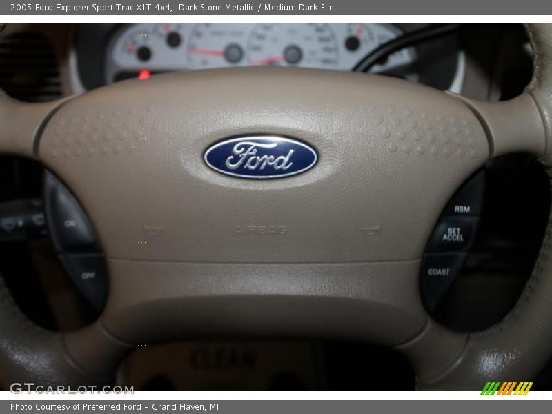 Dark Stone Metallic / Medium Dark Flint 2005 Ford Explorer Sport Trac XLT 4x4