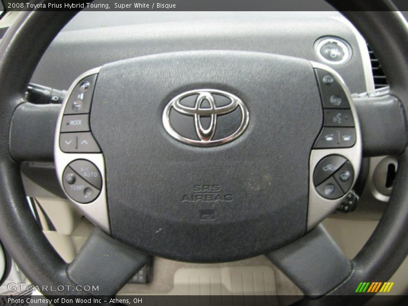 Super White / Bisque 2008 Toyota Prius Hybrid Touring