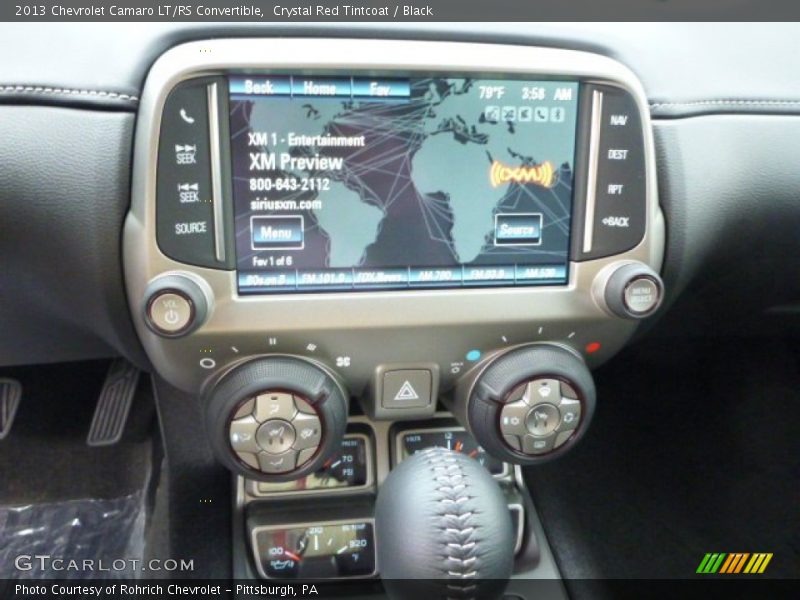 Crystal Red Tintcoat / Black 2013 Chevrolet Camaro LT/RS Convertible