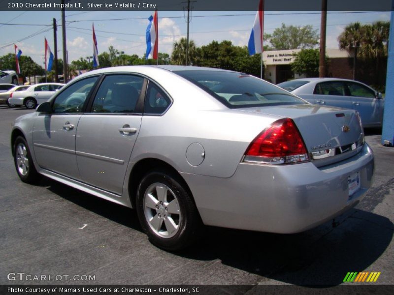 Silver Ice Metallic / Gray 2010 Chevrolet Impala LT