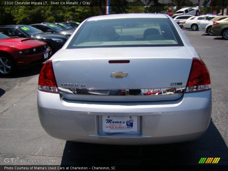 Silver Ice Metallic / Gray 2010 Chevrolet Impala LT