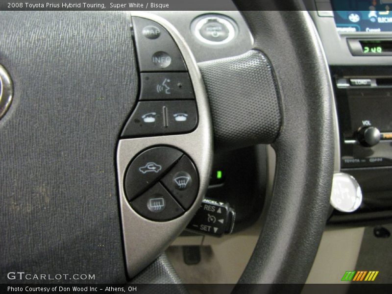 Super White / Bisque 2008 Toyota Prius Hybrid Touring