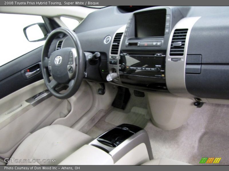 Super White / Bisque 2008 Toyota Prius Hybrid Touring