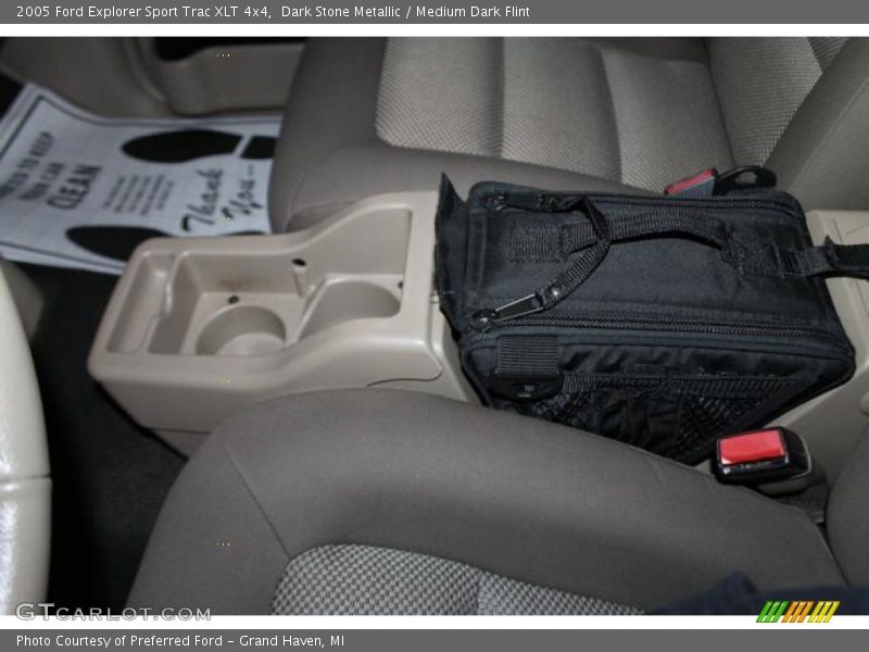 Dark Stone Metallic / Medium Dark Flint 2005 Ford Explorer Sport Trac XLT 4x4
