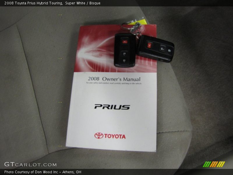 Super White / Bisque 2008 Toyota Prius Hybrid Touring