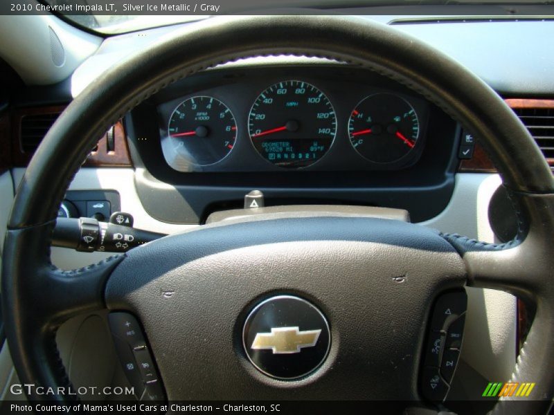 Silver Ice Metallic / Gray 2010 Chevrolet Impala LT