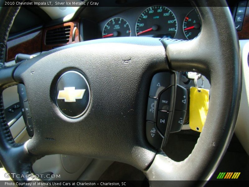 Silver Ice Metallic / Gray 2010 Chevrolet Impala LT