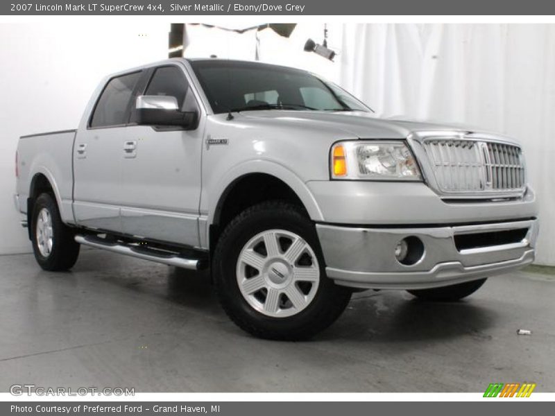 Silver Metallic / Ebony/Dove Grey 2007 Lincoln Mark LT SuperCrew 4x4