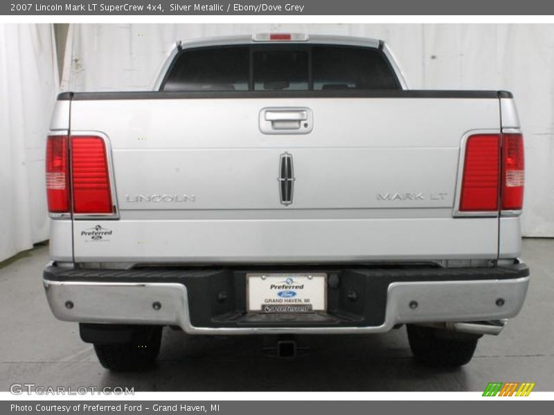 Silver Metallic / Ebony/Dove Grey 2007 Lincoln Mark LT SuperCrew 4x4