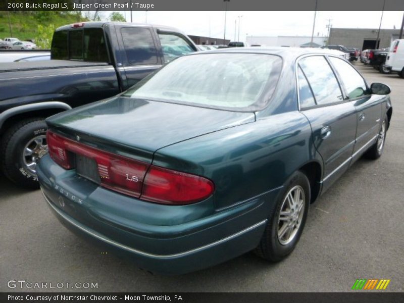 Jasper Green Pearl / Taupe 2000 Buick Regal LS