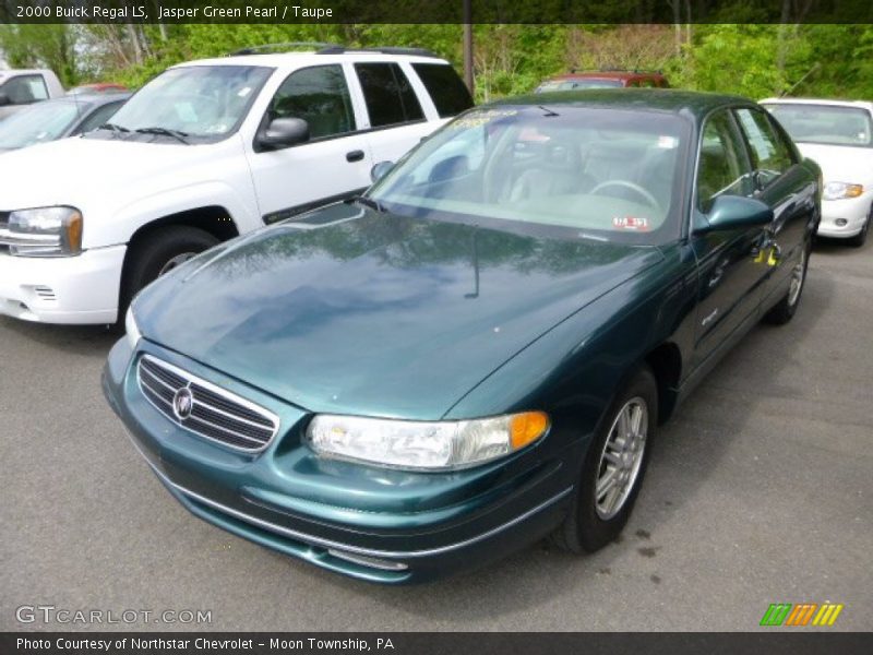 Jasper Green Pearl / Taupe 2000 Buick Regal LS