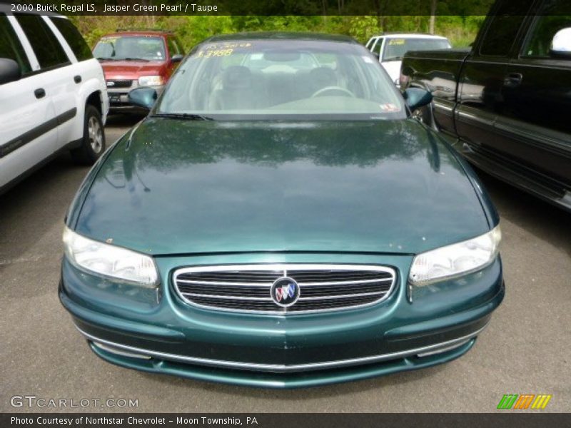 Jasper Green Pearl / Taupe 2000 Buick Regal LS