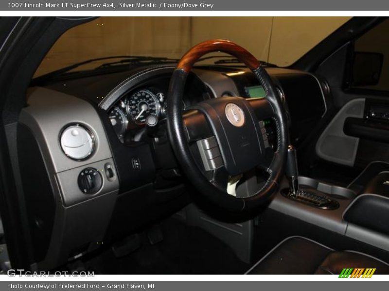 Silver Metallic / Ebony/Dove Grey 2007 Lincoln Mark LT SuperCrew 4x4