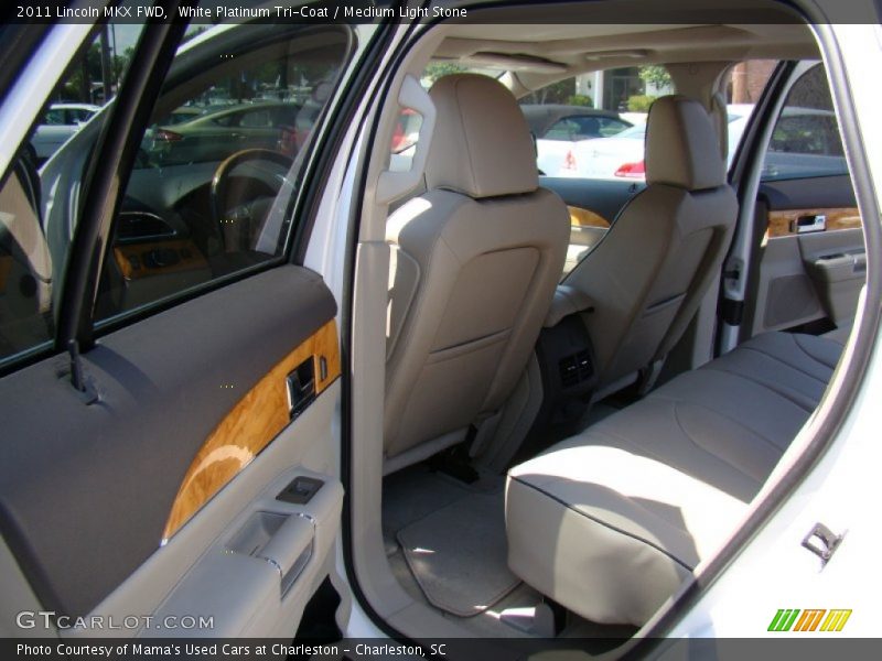 White Platinum Tri-Coat / Medium Light Stone 2011 Lincoln MKX FWD