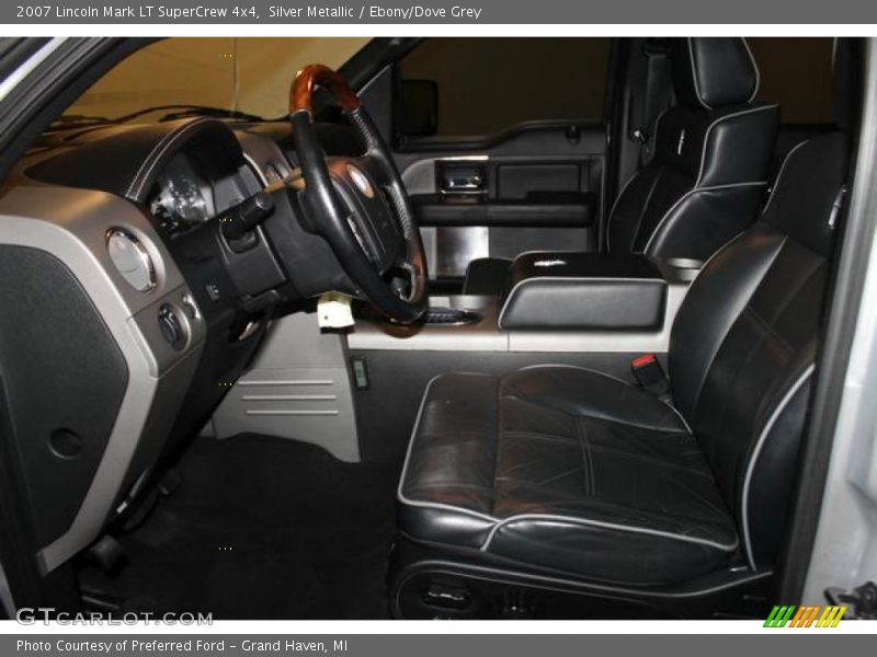 Silver Metallic / Ebony/Dove Grey 2007 Lincoln Mark LT SuperCrew 4x4