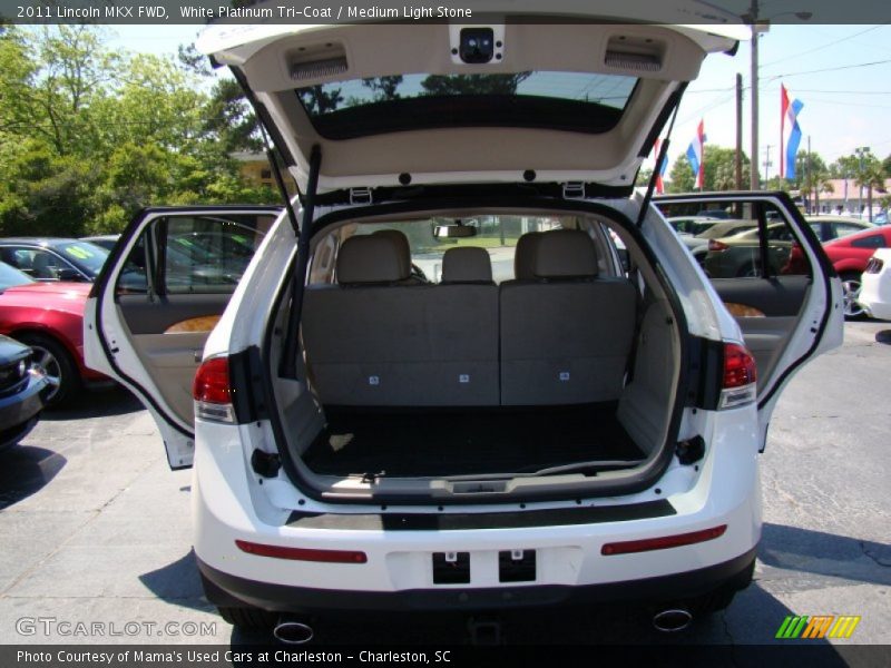 White Platinum Tri-Coat / Medium Light Stone 2011 Lincoln MKX FWD