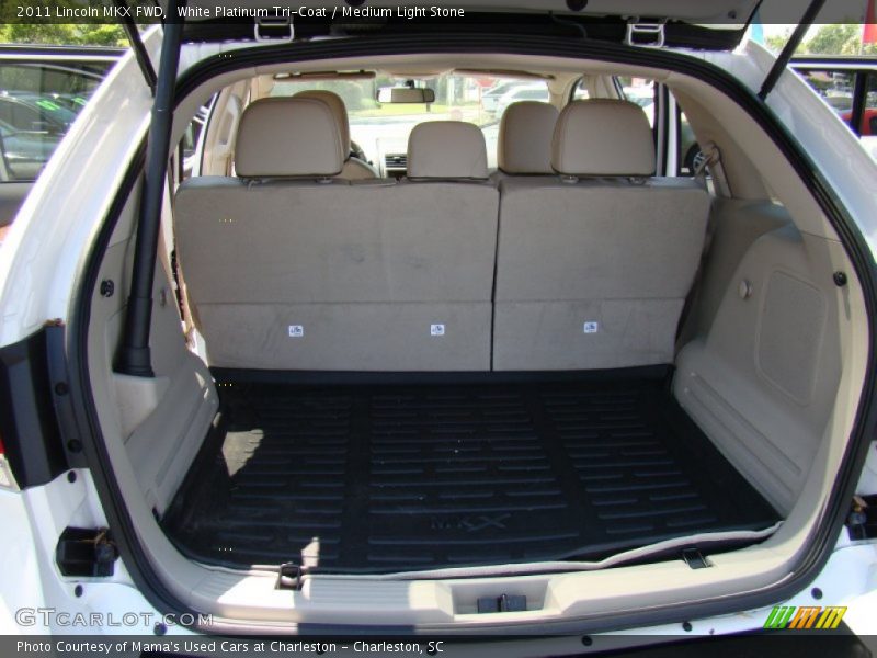 White Platinum Tri-Coat / Medium Light Stone 2011 Lincoln MKX FWD