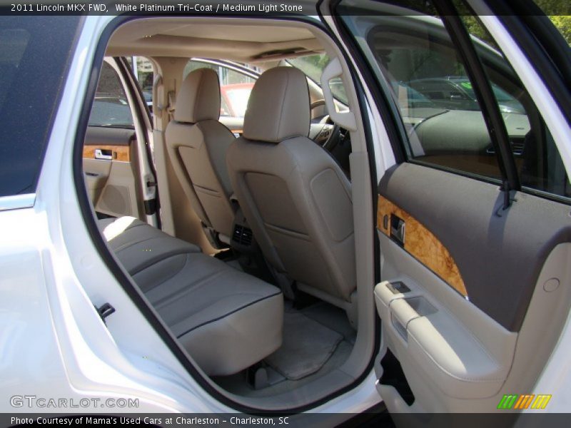 White Platinum Tri-Coat / Medium Light Stone 2011 Lincoln MKX FWD