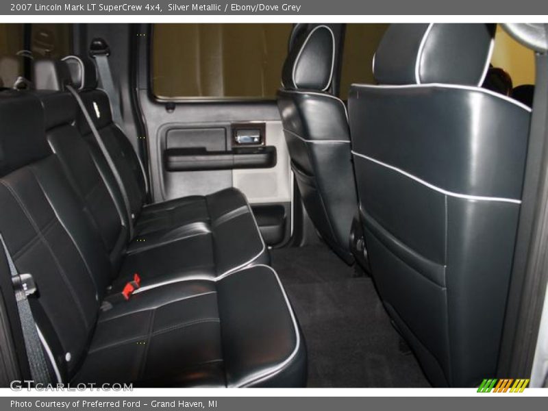 Silver Metallic / Ebony/Dove Grey 2007 Lincoln Mark LT SuperCrew 4x4