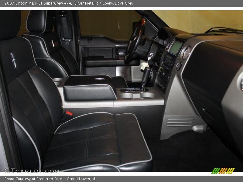 Silver Metallic / Ebony/Dove Grey 2007 Lincoln Mark LT SuperCrew 4x4