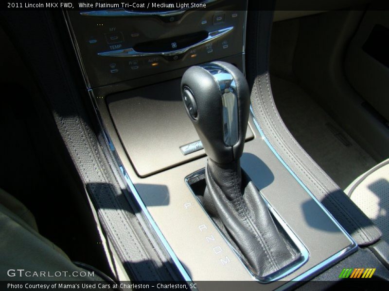 White Platinum Tri-Coat / Medium Light Stone 2011 Lincoln MKX FWD