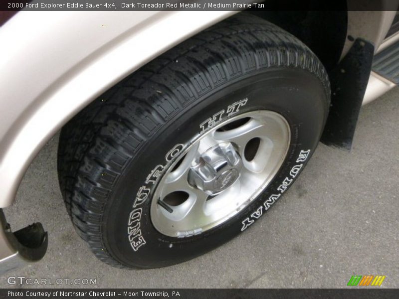 Dark Toreador Red Metallic / Medium Prairie Tan 2000 Ford Explorer Eddie Bauer 4x4