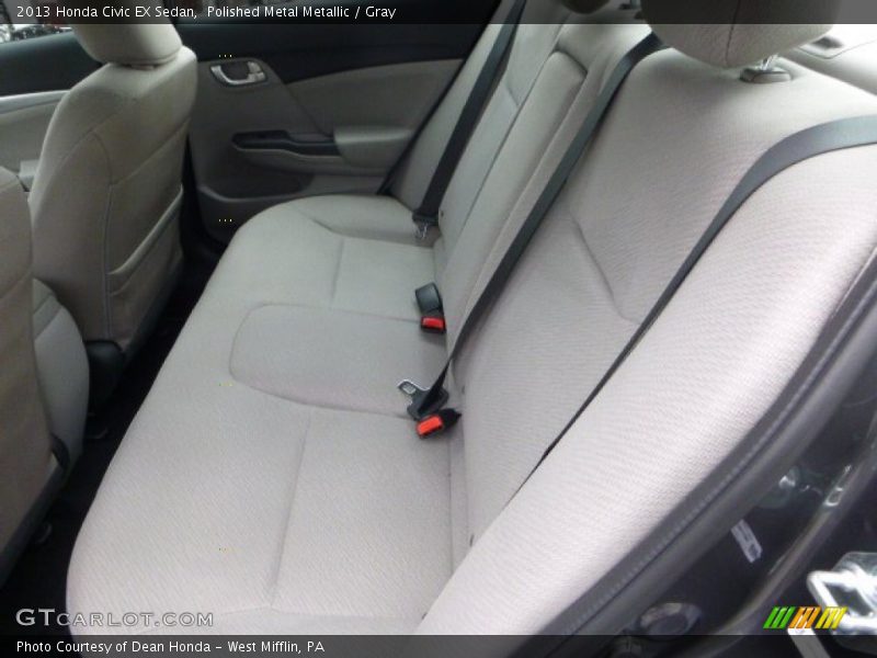 Polished Metal Metallic / Gray 2013 Honda Civic EX Sedan