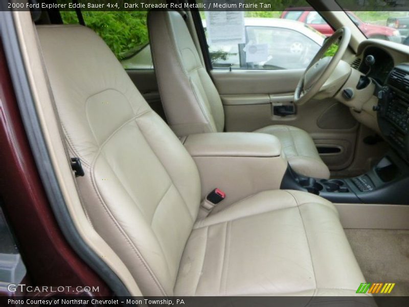 Dark Toreador Red Metallic / Medium Prairie Tan 2000 Ford Explorer Eddie Bauer 4x4