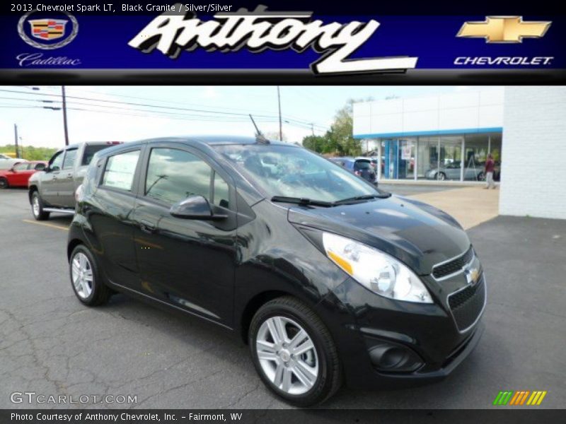 Black Granite / Silver/Silver 2013 Chevrolet Spark LT
