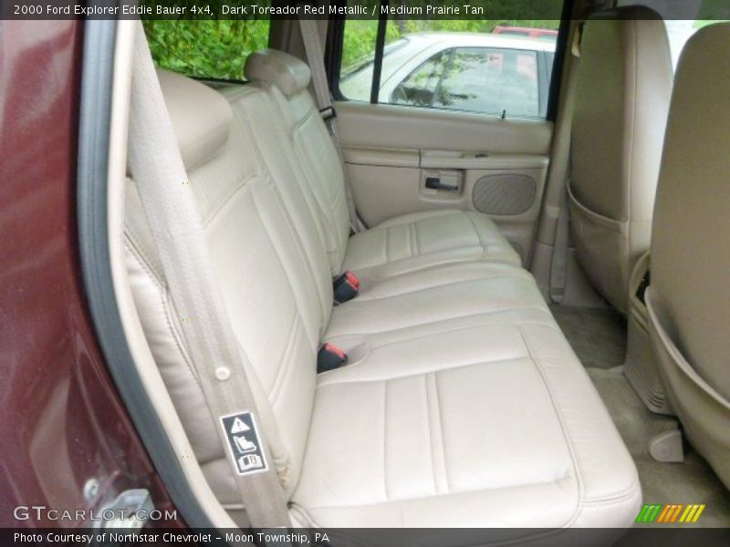 Dark Toreador Red Metallic / Medium Prairie Tan 2000 Ford Explorer Eddie Bauer 4x4