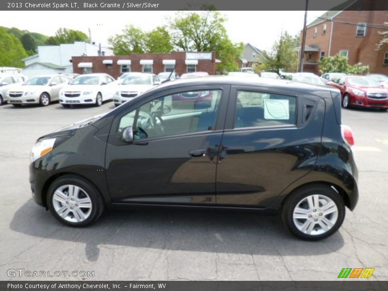 Black Granite / Silver/Silver 2013 Chevrolet Spark LT