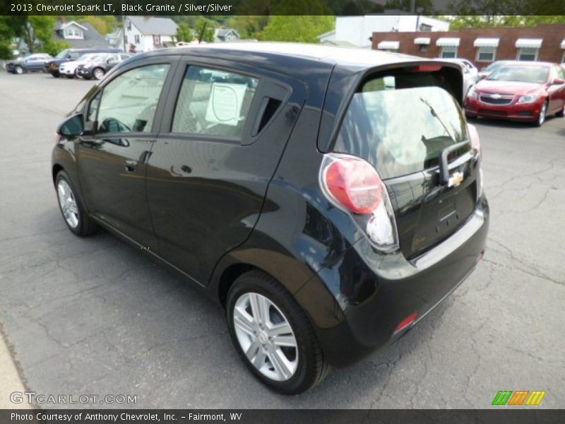 Black Granite / Silver/Silver 2013 Chevrolet Spark LT