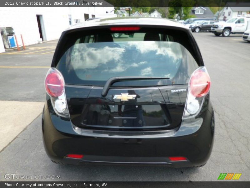 Black Granite / Silver/Silver 2013 Chevrolet Spark LT