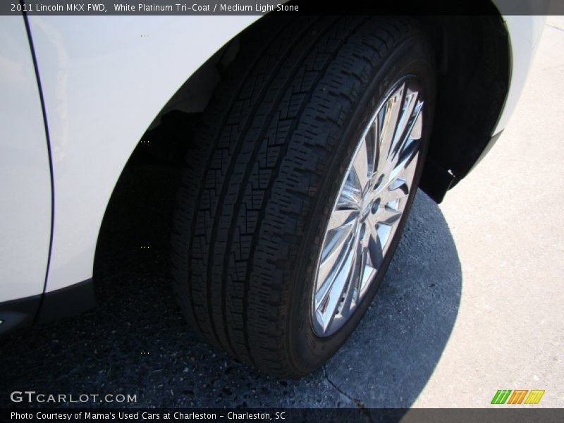 White Platinum Tri-Coat / Medium Light Stone 2011 Lincoln MKX FWD