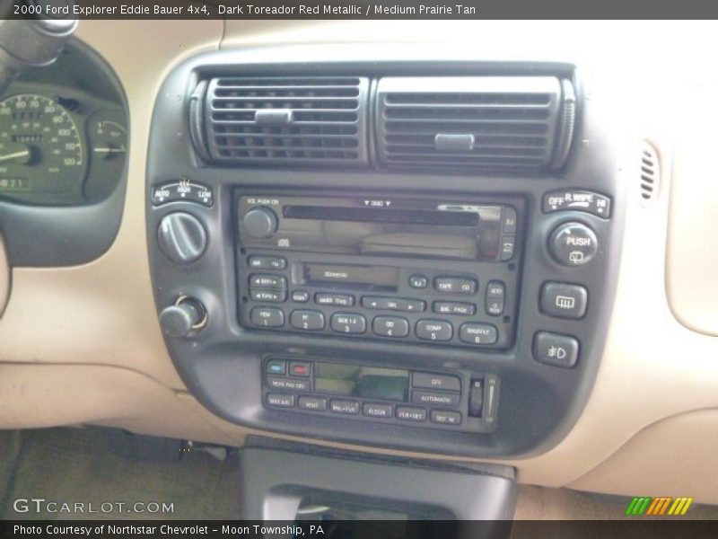 Dark Toreador Red Metallic / Medium Prairie Tan 2000 Ford Explorer Eddie Bauer 4x4