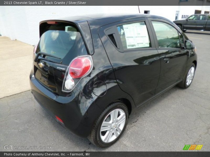 Black Granite / Silver/Silver 2013 Chevrolet Spark LT