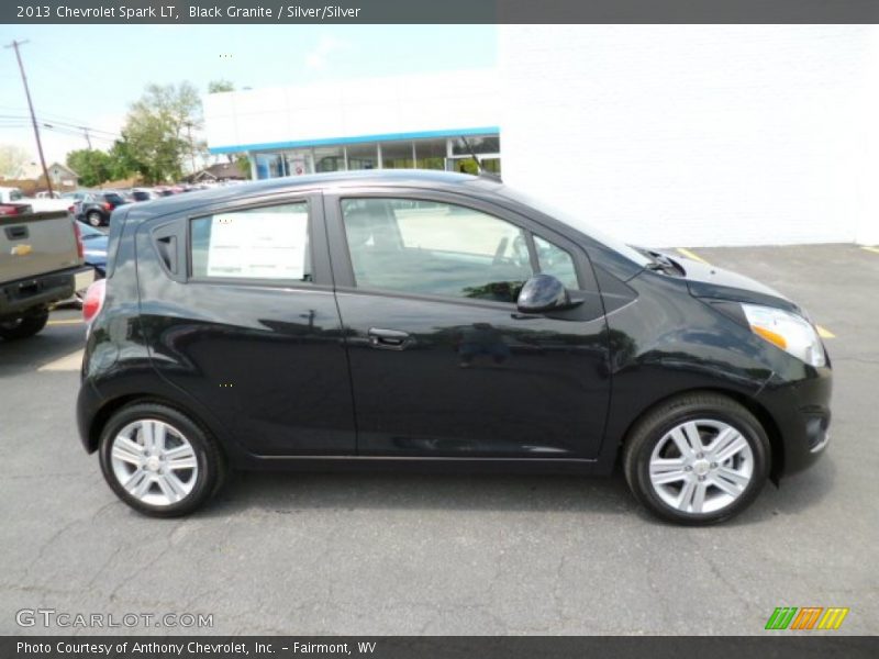 Black Granite / Silver/Silver 2013 Chevrolet Spark LT