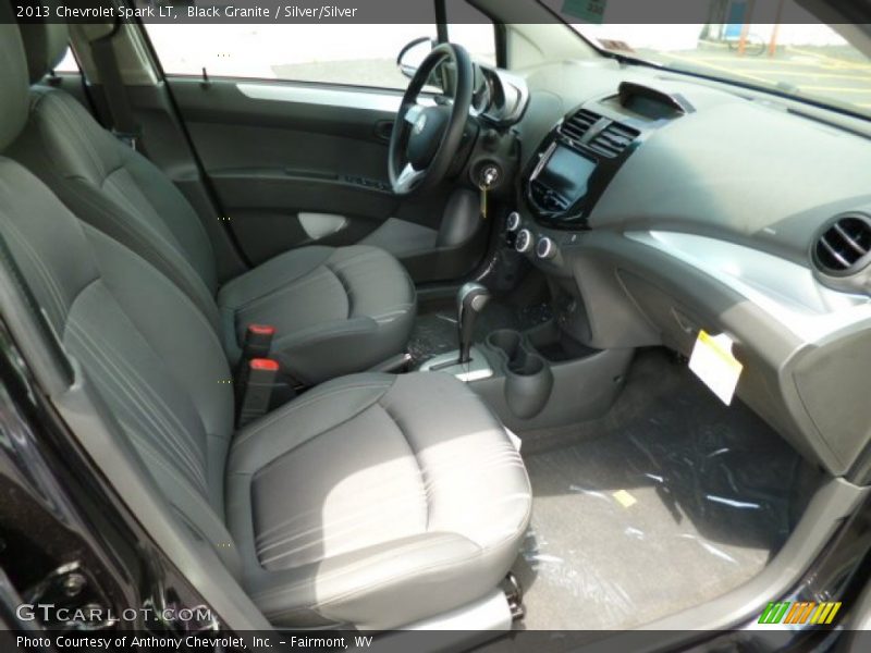 Black Granite / Silver/Silver 2013 Chevrolet Spark LT