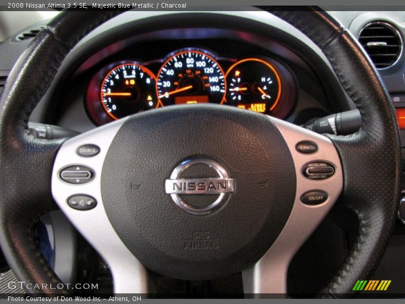 Majestic Blue Metallic / Charcoal 2008 Nissan Altima 3.5 SE