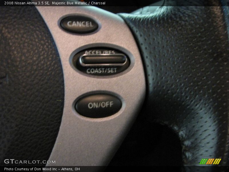 Majestic Blue Metallic / Charcoal 2008 Nissan Altima 3.5 SE
