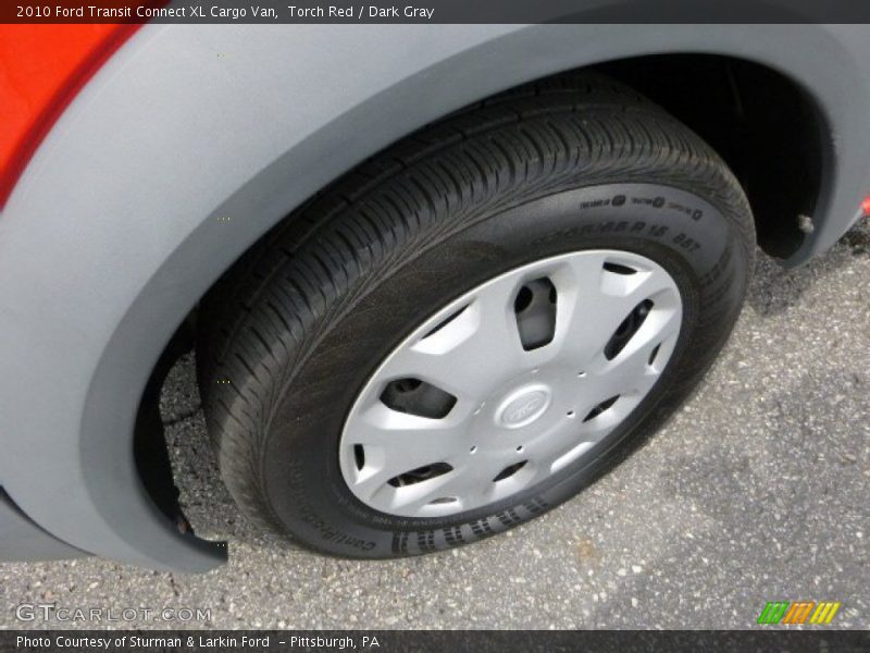 Torch Red / Dark Gray 2010 Ford Transit Connect XL Cargo Van