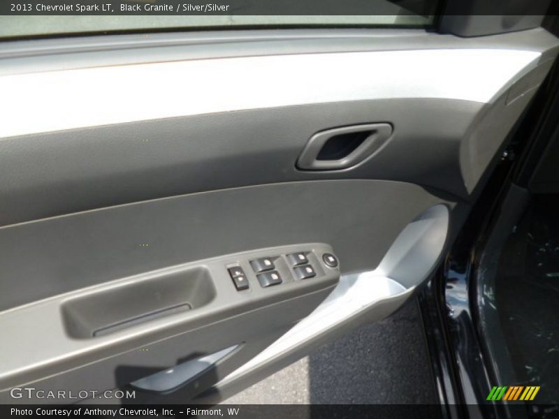 Black Granite / Silver/Silver 2013 Chevrolet Spark LT