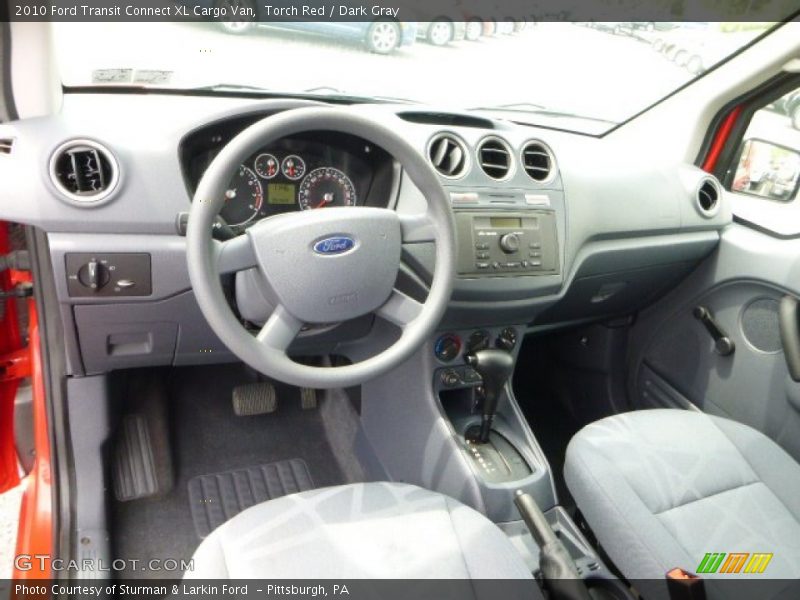 Torch Red / Dark Gray 2010 Ford Transit Connect XL Cargo Van