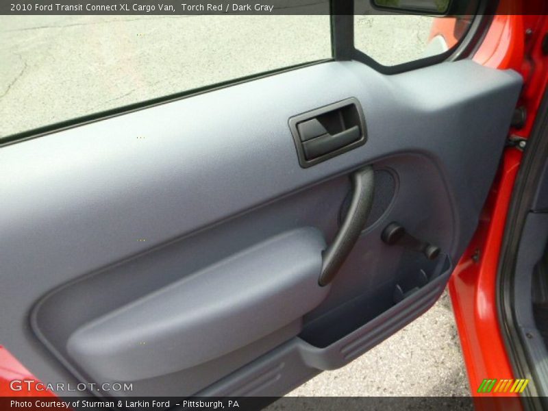 Torch Red / Dark Gray 2010 Ford Transit Connect XL Cargo Van