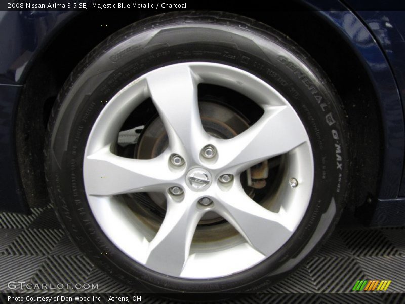 Majestic Blue Metallic / Charcoal 2008 Nissan Altima 3.5 SE