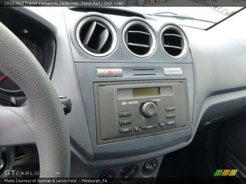 Torch Red / Dark Gray 2010 Ford Transit Connect XL Cargo Van