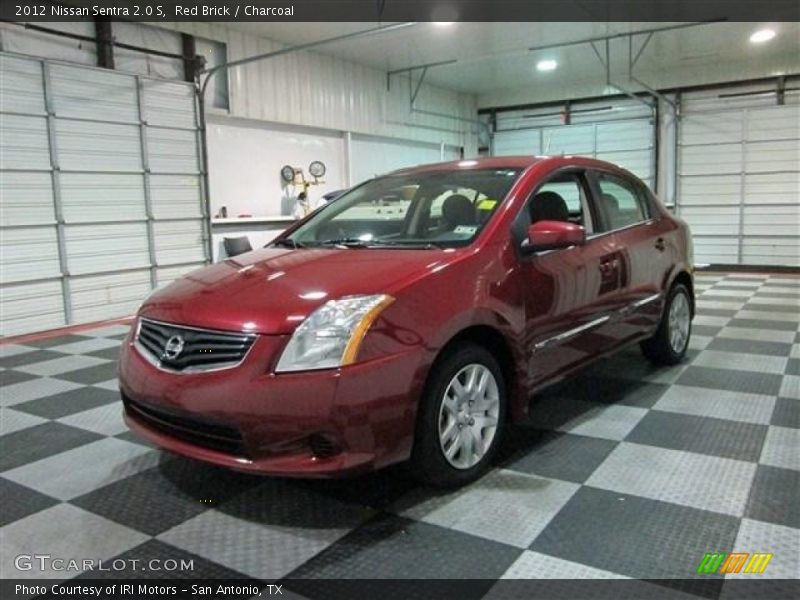 Red Brick / Charcoal 2012 Nissan Sentra 2.0 S