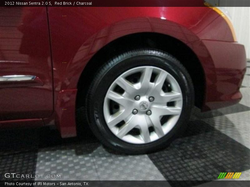 Red Brick / Charcoal 2012 Nissan Sentra 2.0 S