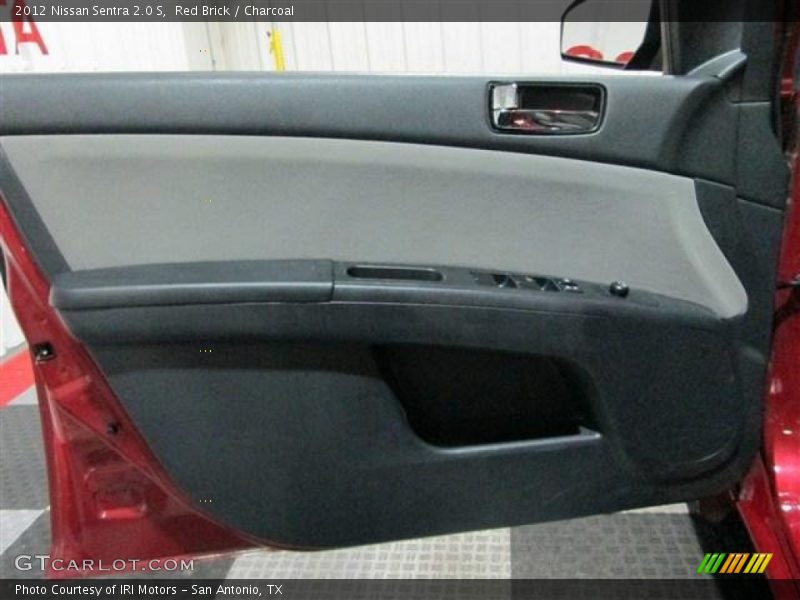 Red Brick / Charcoal 2012 Nissan Sentra 2.0 S